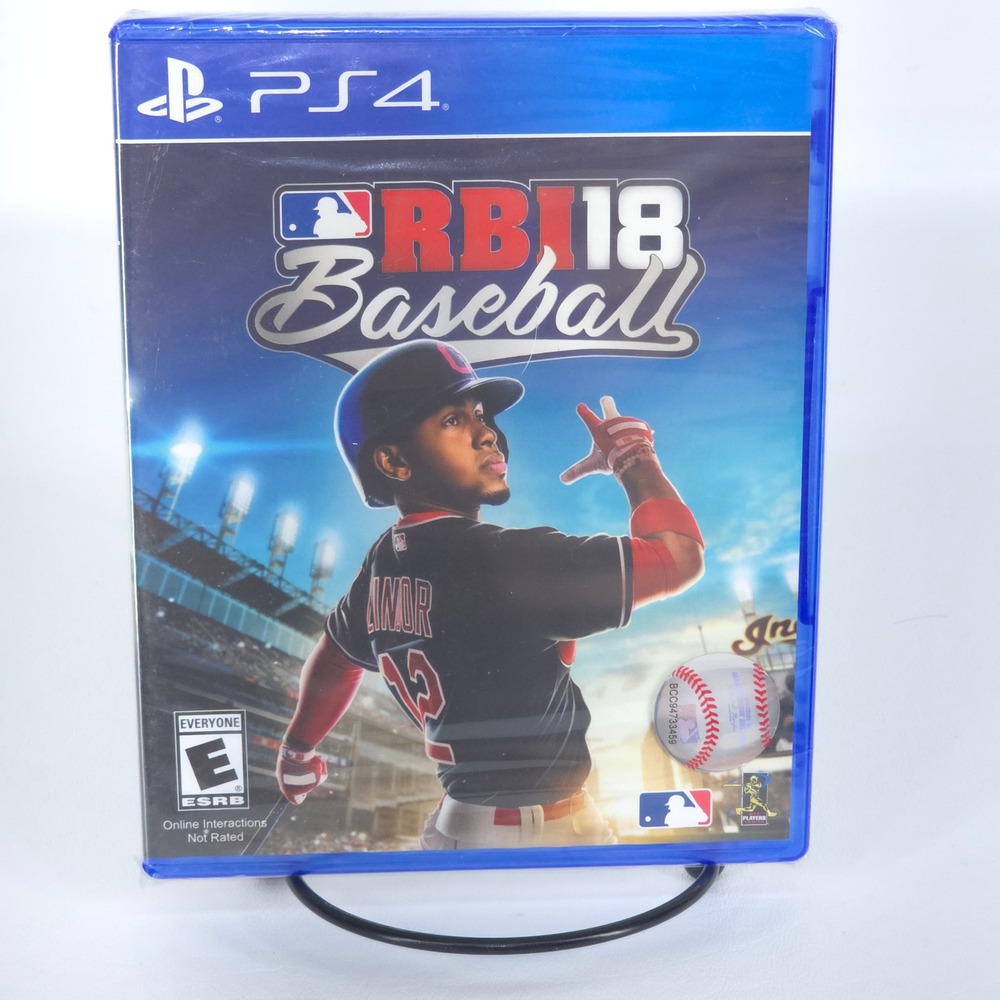 RBI Baseball 18 PS4 PlayStation 4 Sealed MLB Video Game Deadstock Physical Media